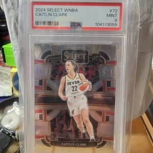 Caitlin Clark Select Rookie Card PSA 9